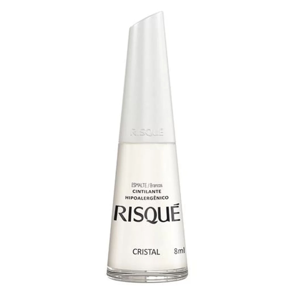 Esmalte Risqué Básico Cintilante Cristal