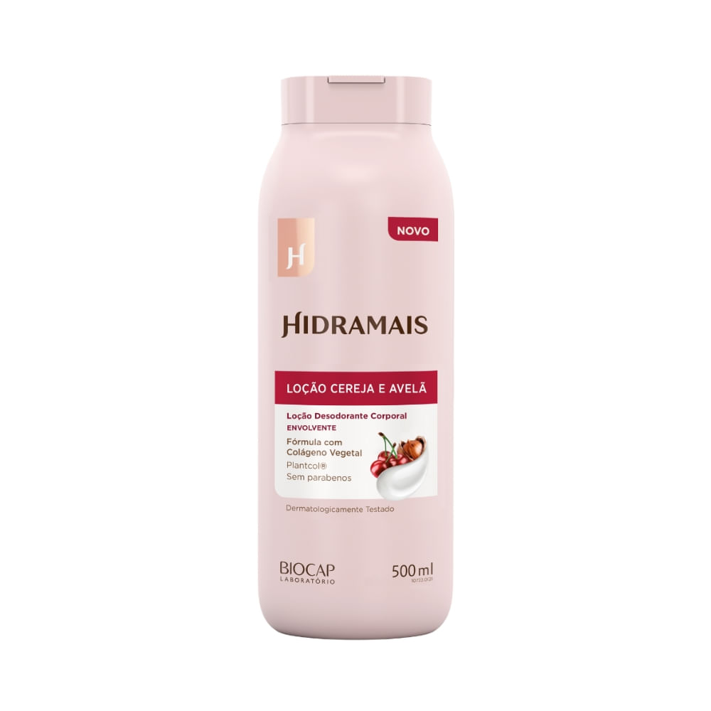 Loção Hidratante Hidramais Cereja E Avelã 500ml