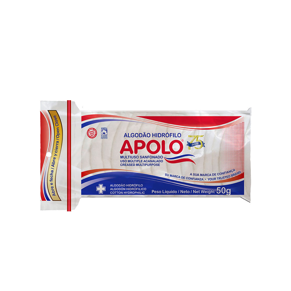 Algodão Apolo Multiuso 50g