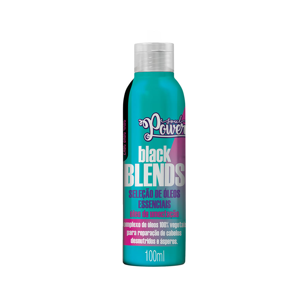Óleo de Umectação Black Blends Soul Power 100ml