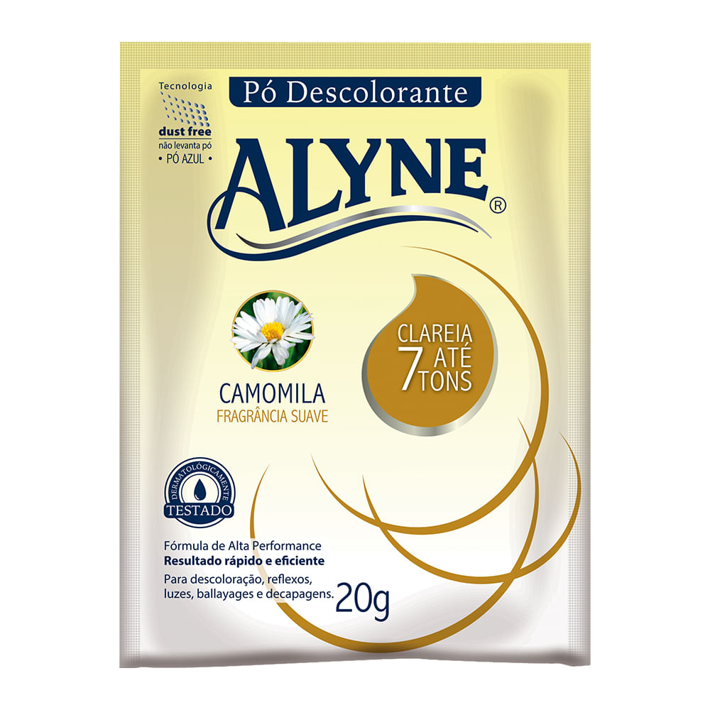 Descolorante Em Pó Alyne Camomila 20g
