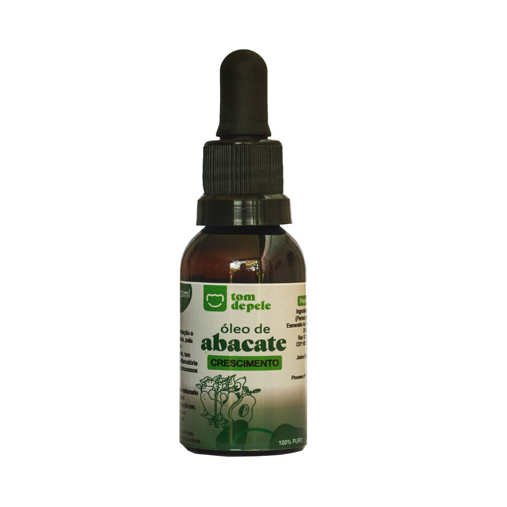 Óleo de Abacate Tom de Pele 30ml