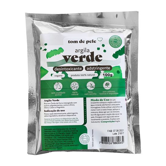 ARGILA-TOM-DE-PELE-SACO-100G-VERDE