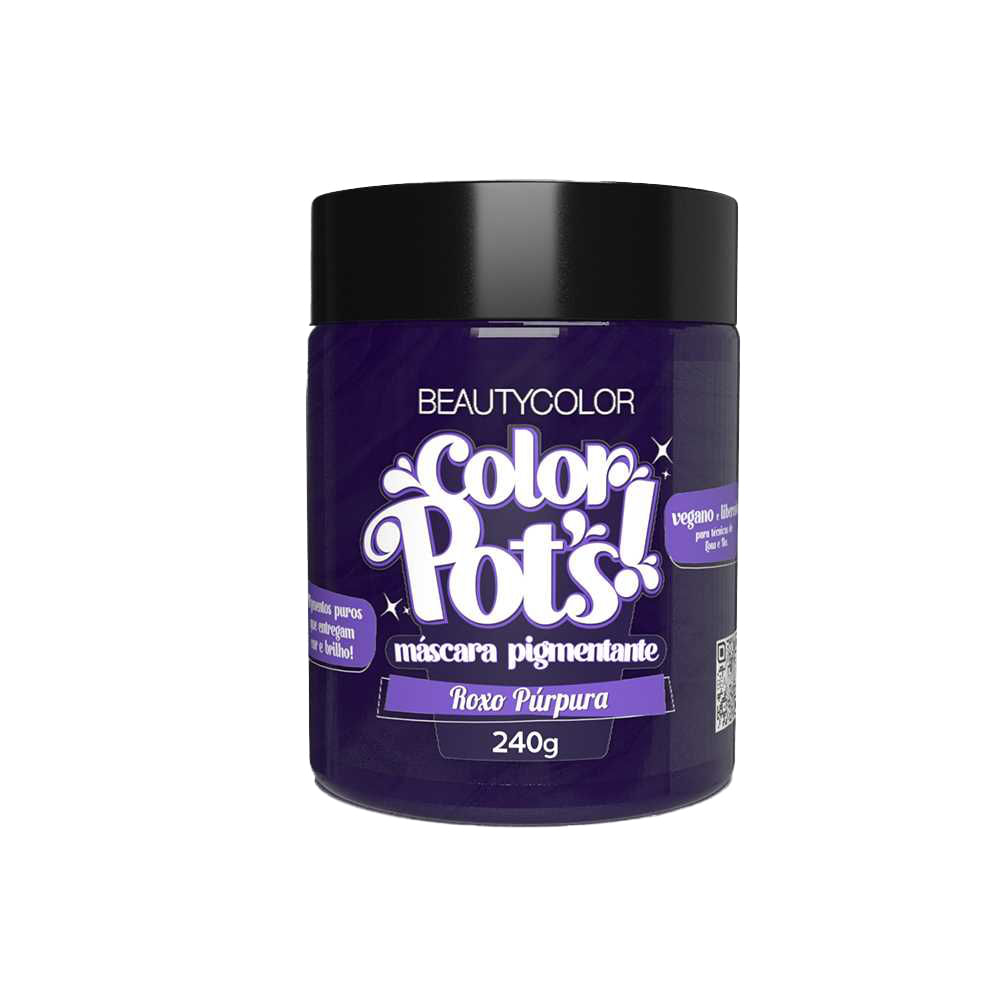 Máscara Color Pots Roxo Púrpura 240g