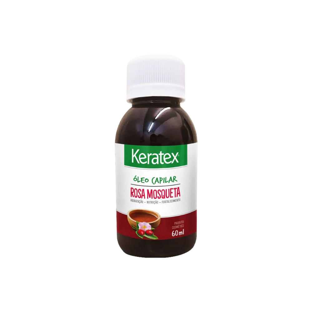Óleo Capilar Keratex Rosa Mosqueta 60ml