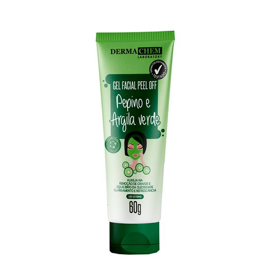 GEL-FAC-DERMACHEM-PEEL-OFF-60G-ARGILA-VERDE