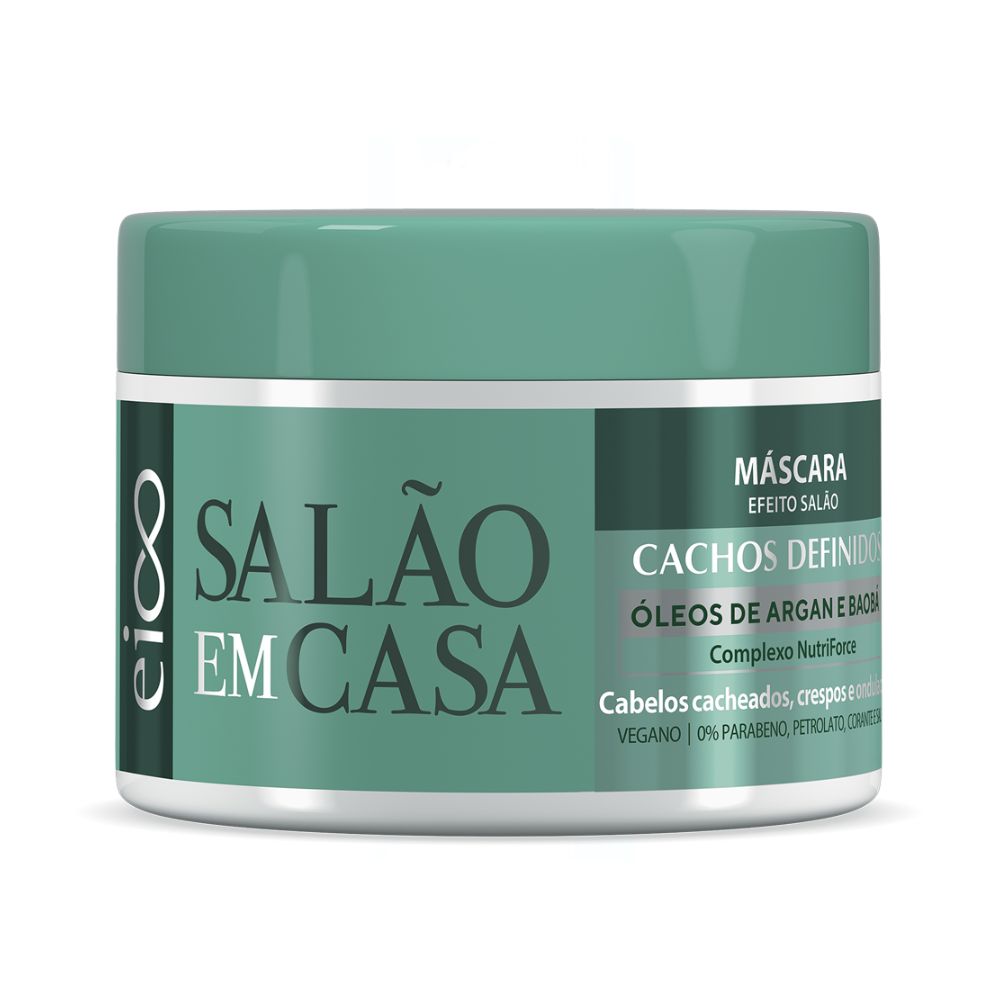 Máscara Eico Salão Em Casa Cachos Definidos 270g