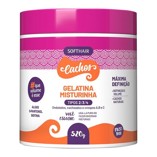 GELAT-SOFT-HAIR-CACHOS-520G-MISTURINHA