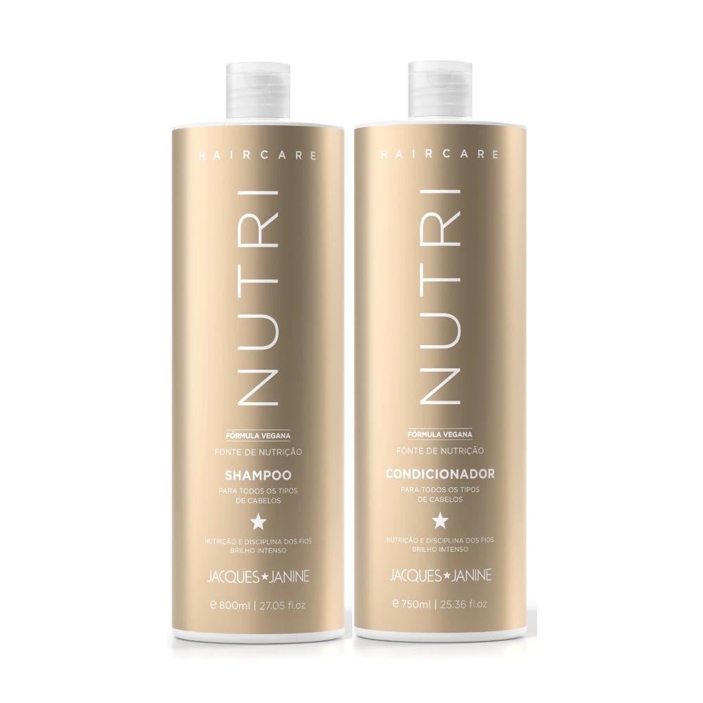 Kit Jacques Janine Hair Care Nutri Shampoo + Condicionador 750ml