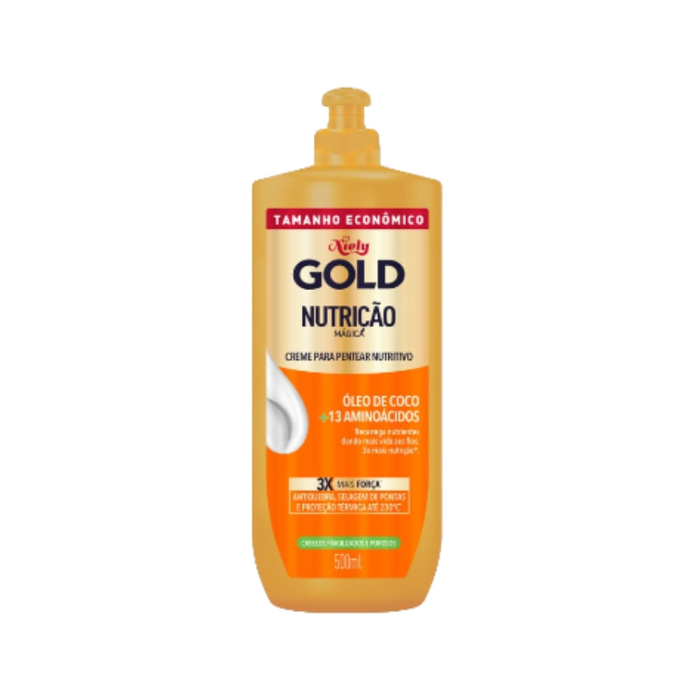 Creme De Pentear Niely Gold Nutrição 500ml