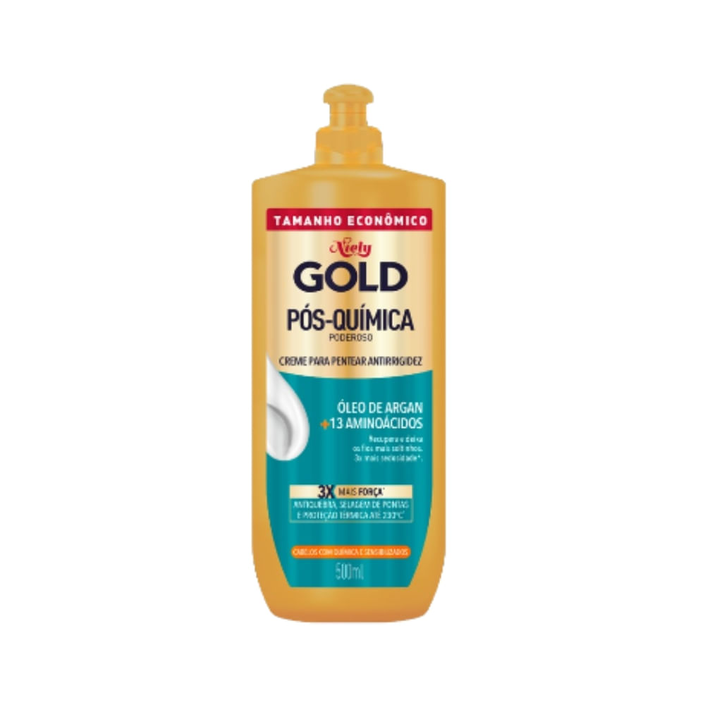 Creme De Pentear Niely Gold Pós-Química 500ml