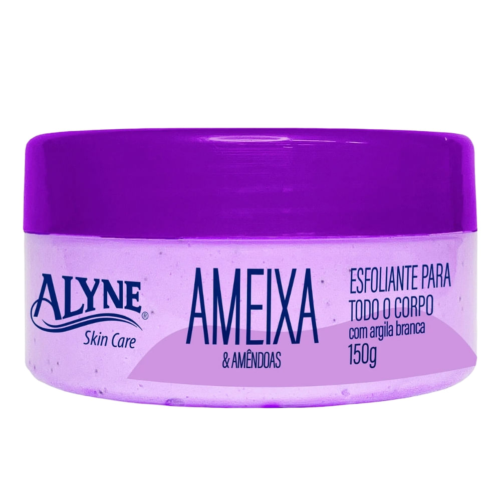 Creme Esfoliante Alyne Ameixa & Amêndoas 150g