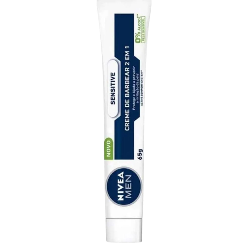 Creme De Barbear Nivea Men Sensitive 65g