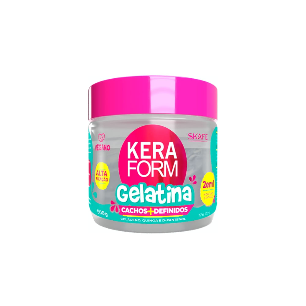 Gelatina Keraform Cachos + Definidos 500g