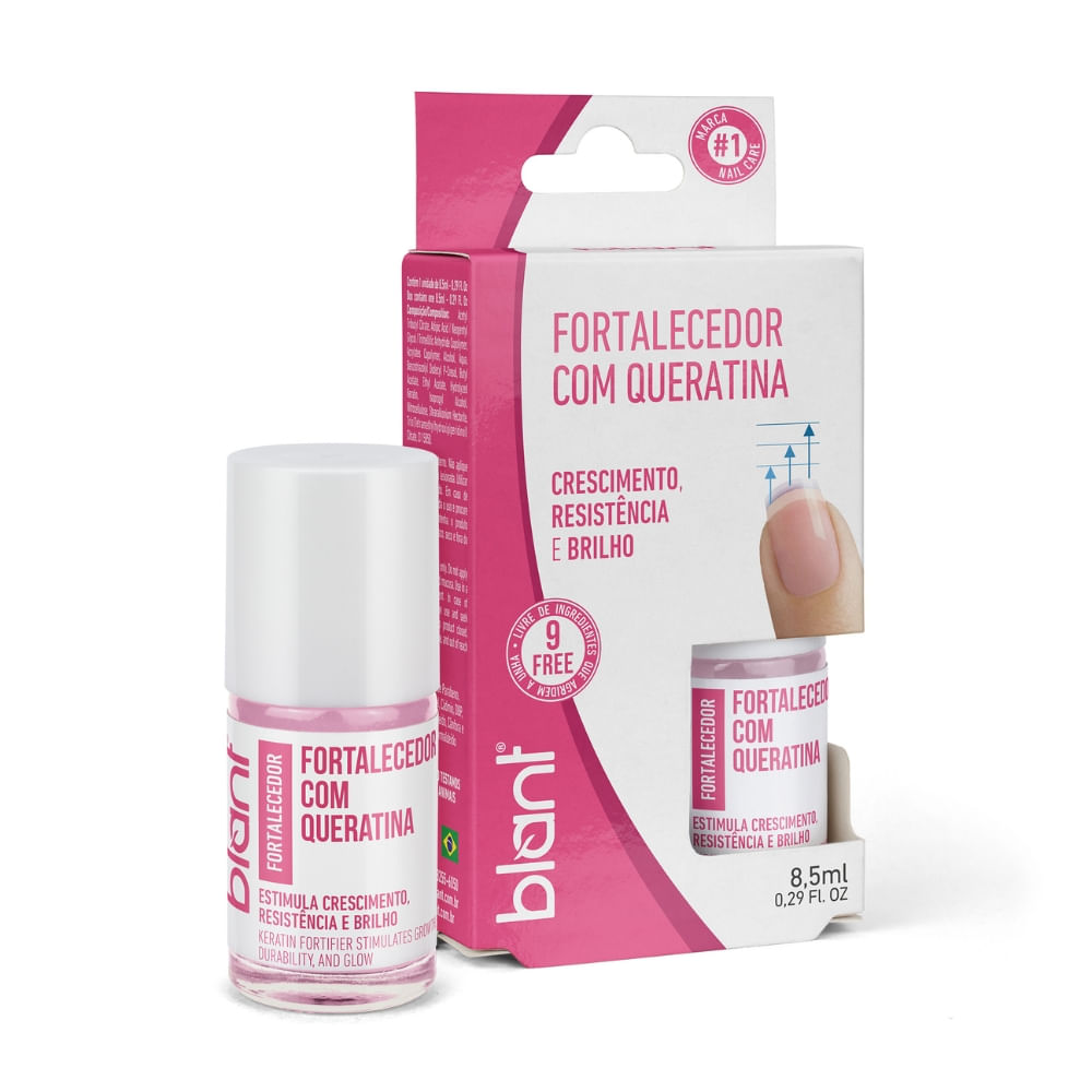 Esmalte Blant Fortalecedor Com Queratina