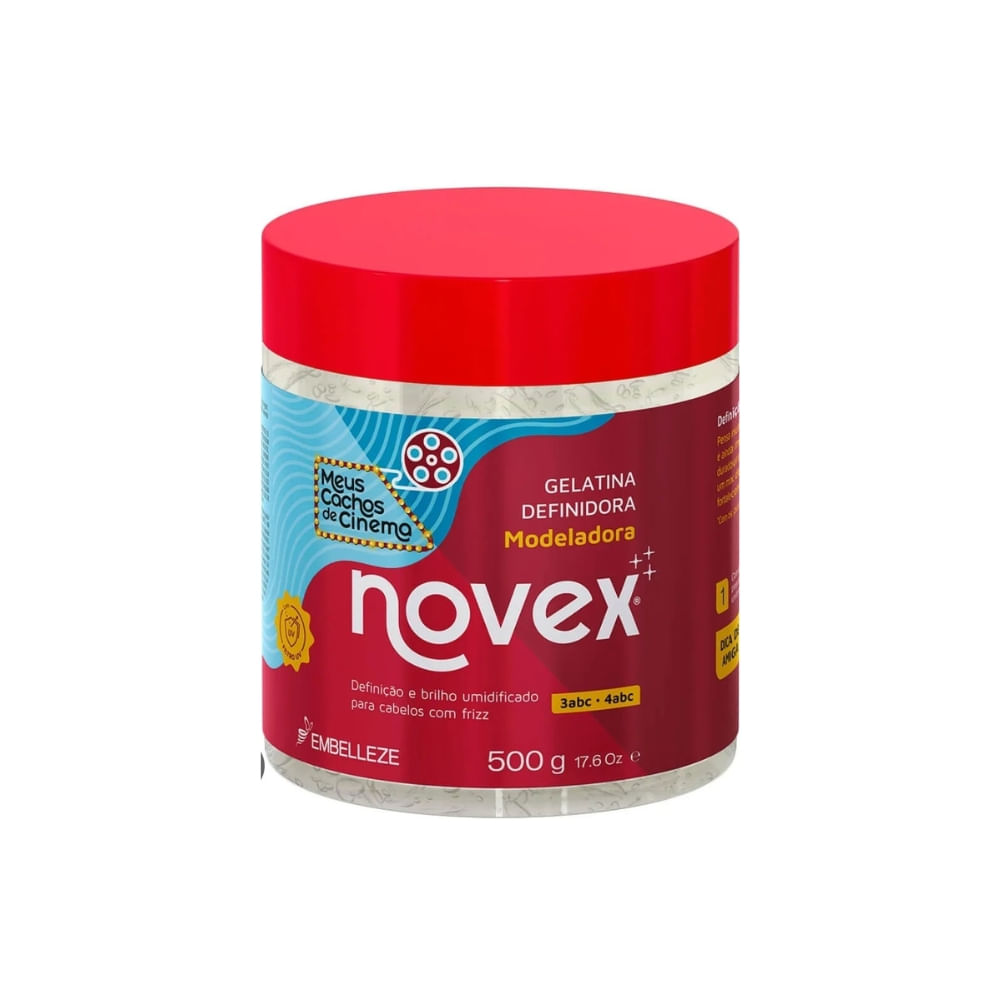 Gelatina Novex Meus Cahos De Cinema 500g