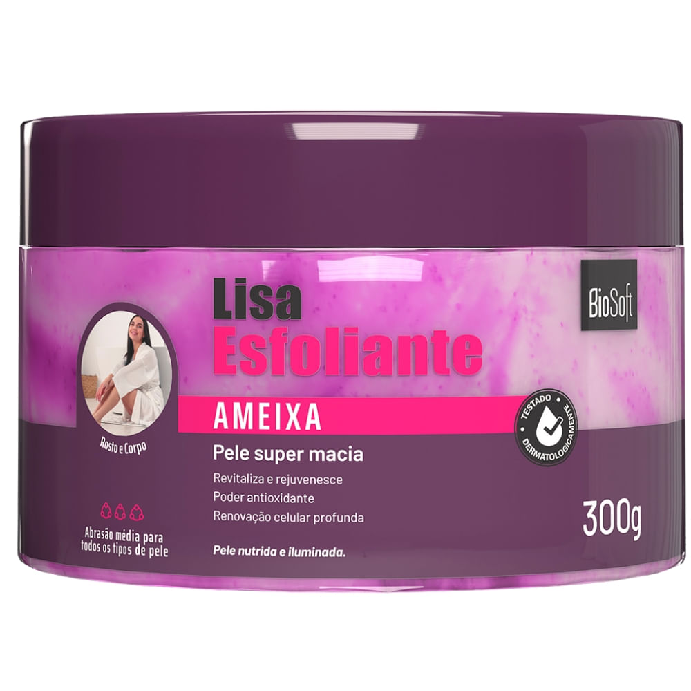Creme Esfoliante Lisa Solf Hair Ameixa 300g