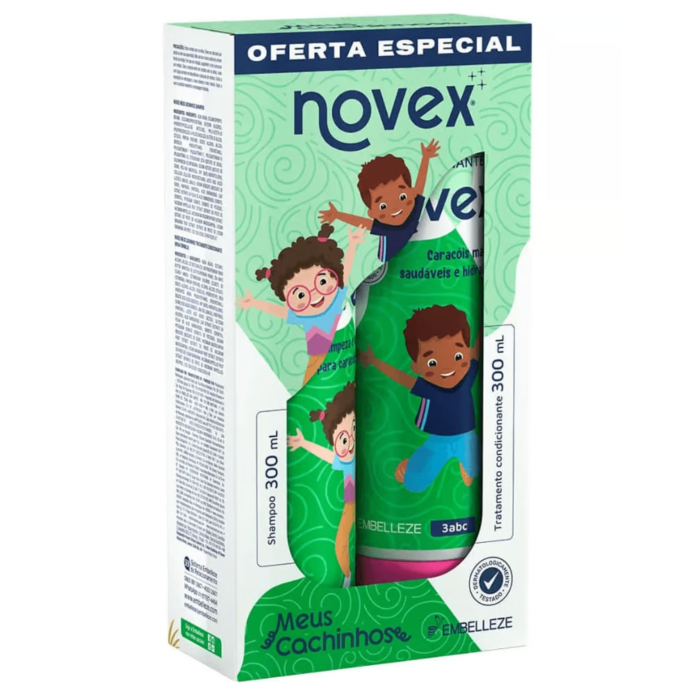 Kit Infantil Novex Meus Cachinhos
