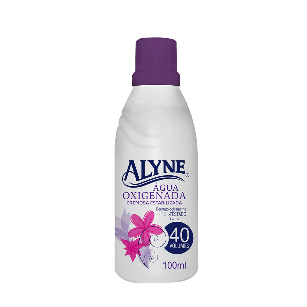 Água Oxigenada Cremosa Alyne 40 Vol 100ml