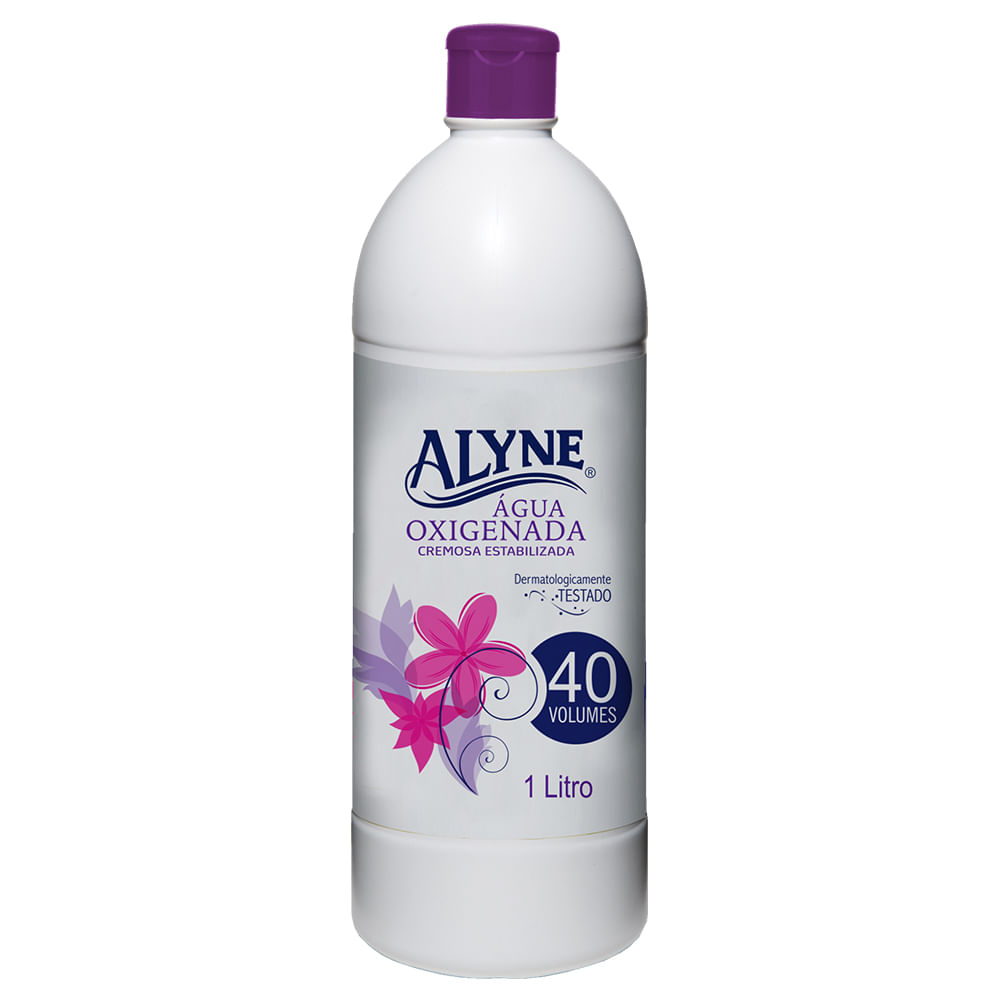 Água Oxigenada Cremosa Alyne 40 Vol 1000ml