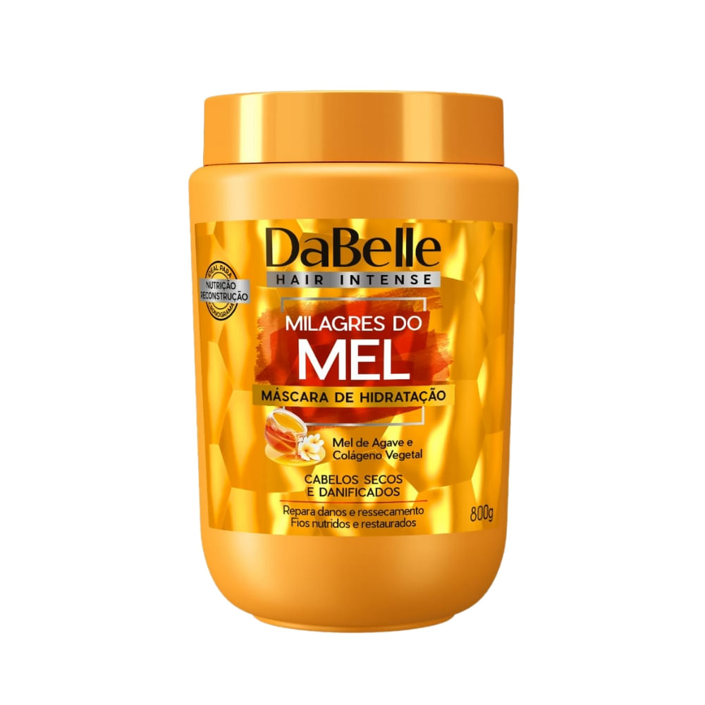 Máscara Dabelle Milagres Do Mel 800g