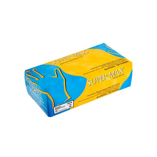 LUVA-SUPERMAX-LATEX-C-100-UN-G