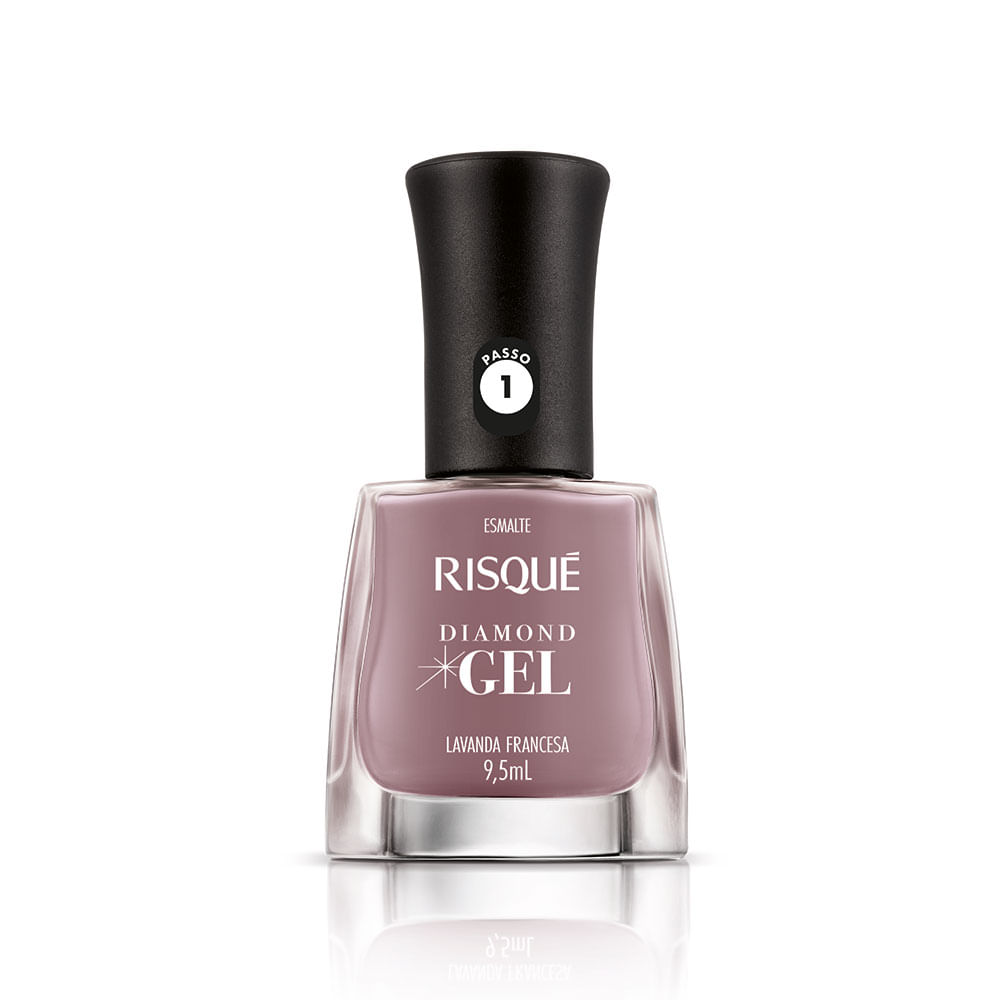 Esmalte Risqué Diamond Gel Cremoso Lavanda Francesa