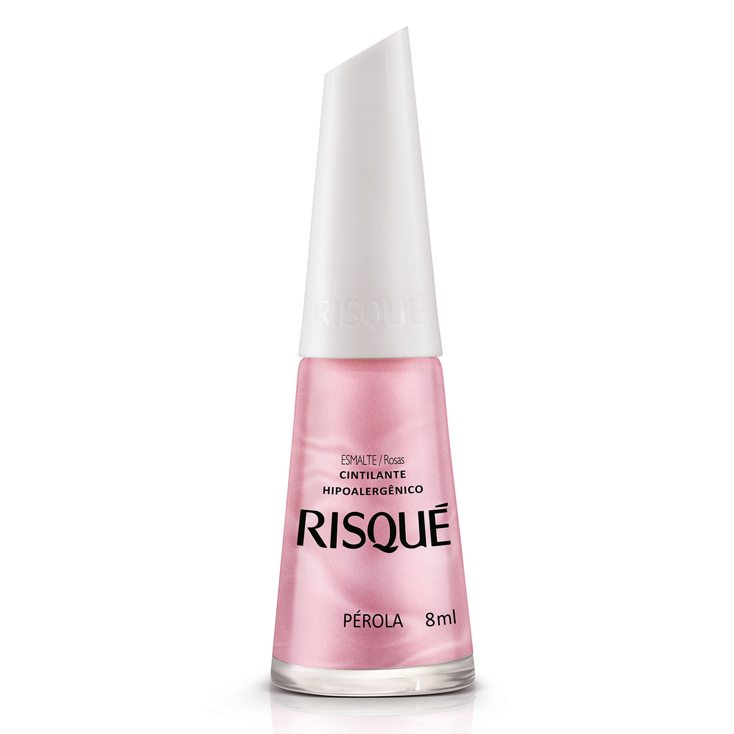 Esmalte Risqué Básico Cintilante Pérola