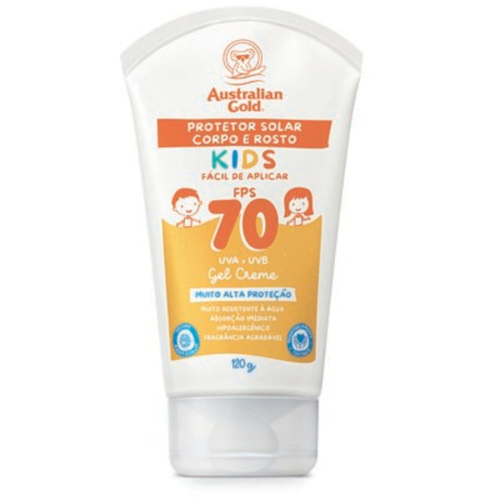 Protetor Solar Australian Gold Kids FPS70 120g
