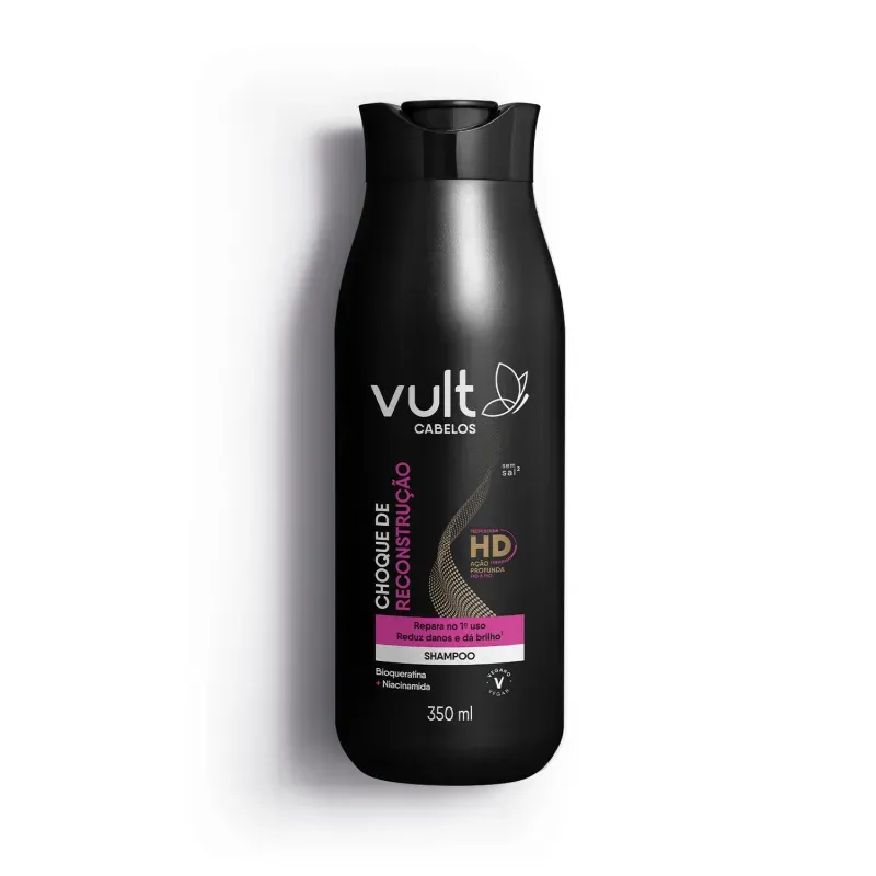 Shampoo Vult Choque De Reconstrução 350ml