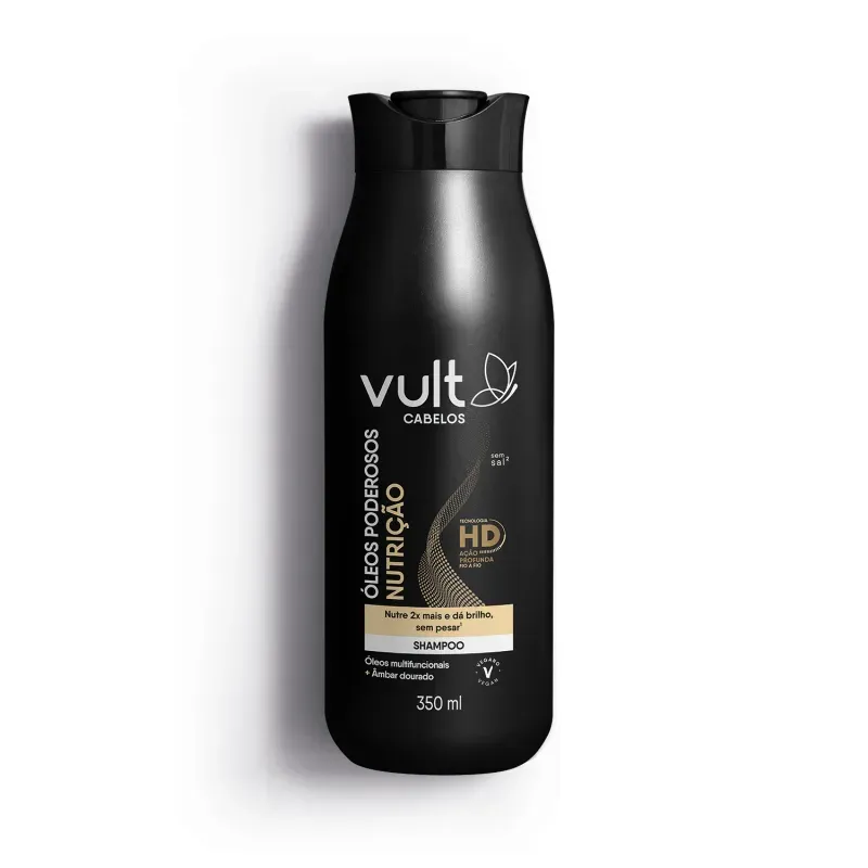 Shampoo Vult Óleos Poderosos Nutrição 350ml