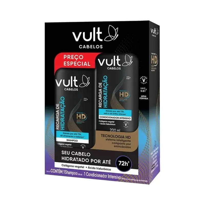 Kit Vult Recarga De Hidratação 200ml