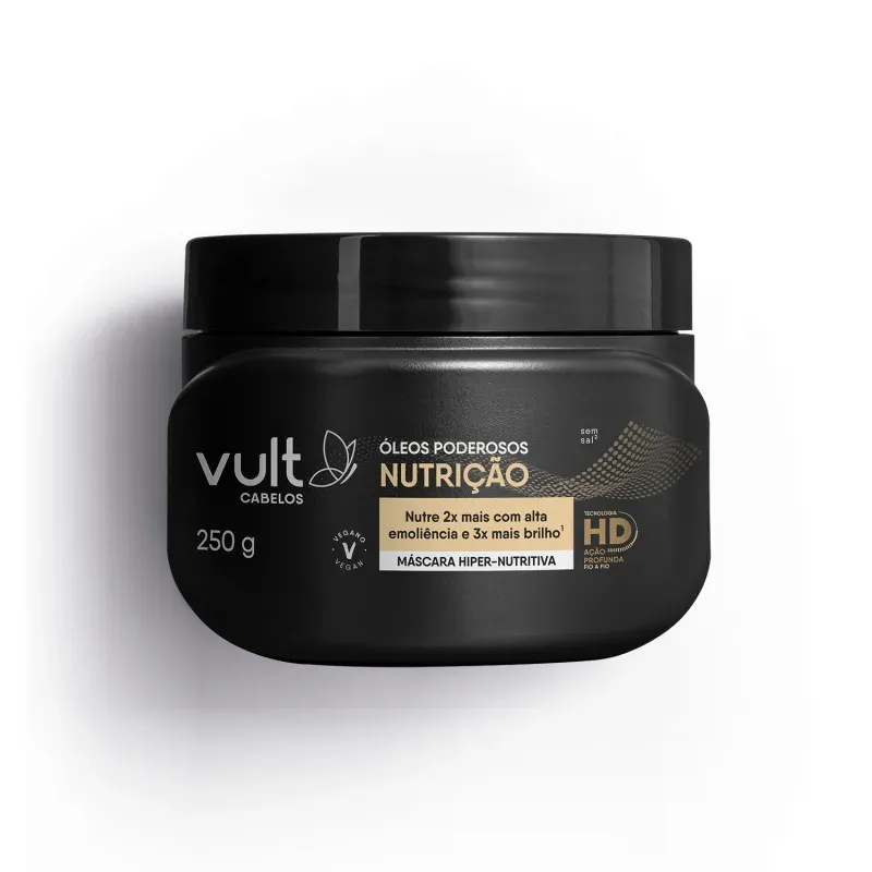 Máscara Vult Óleos Poderosos Nutrição 250g