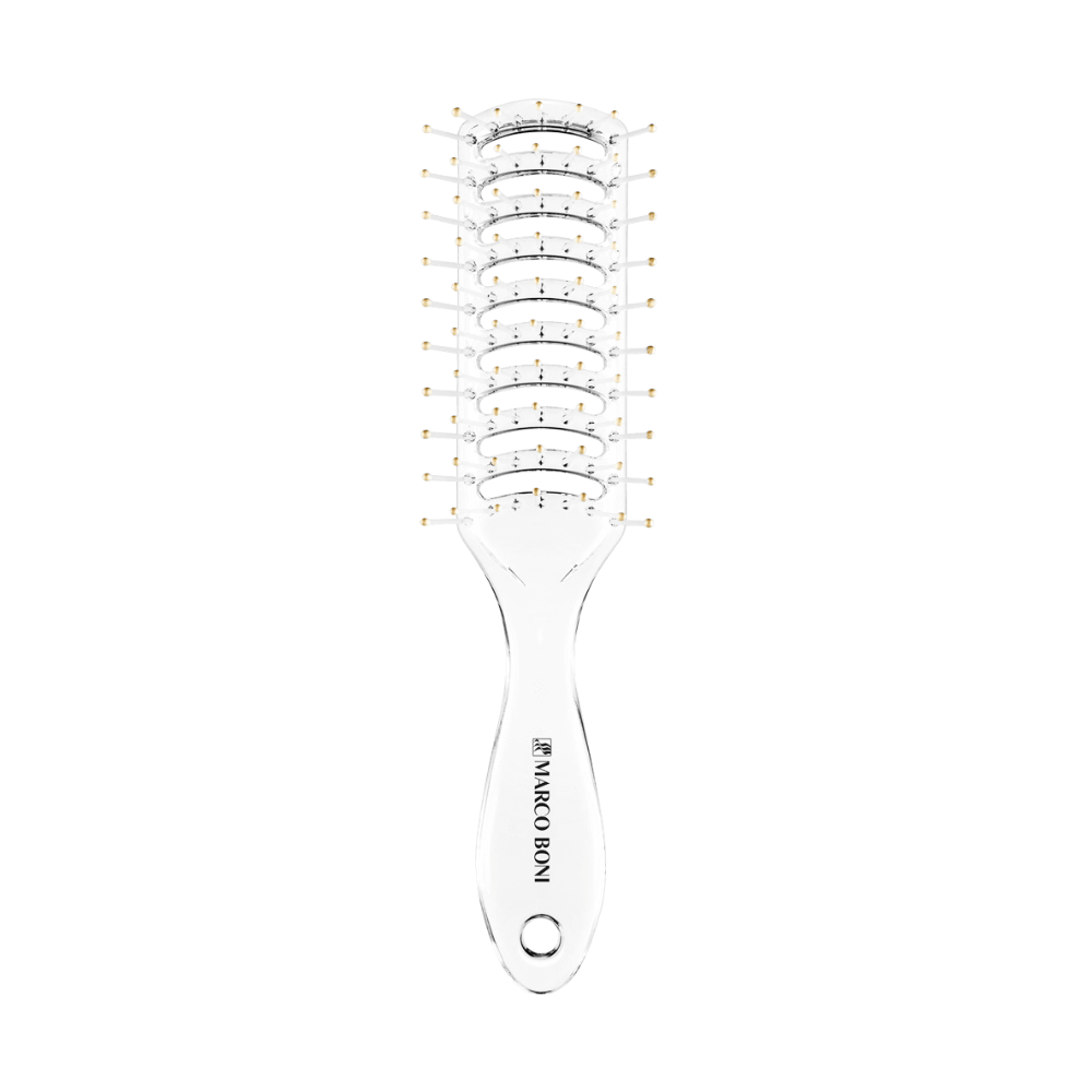 Escova Retangular Diamond Glitter Marco Boni