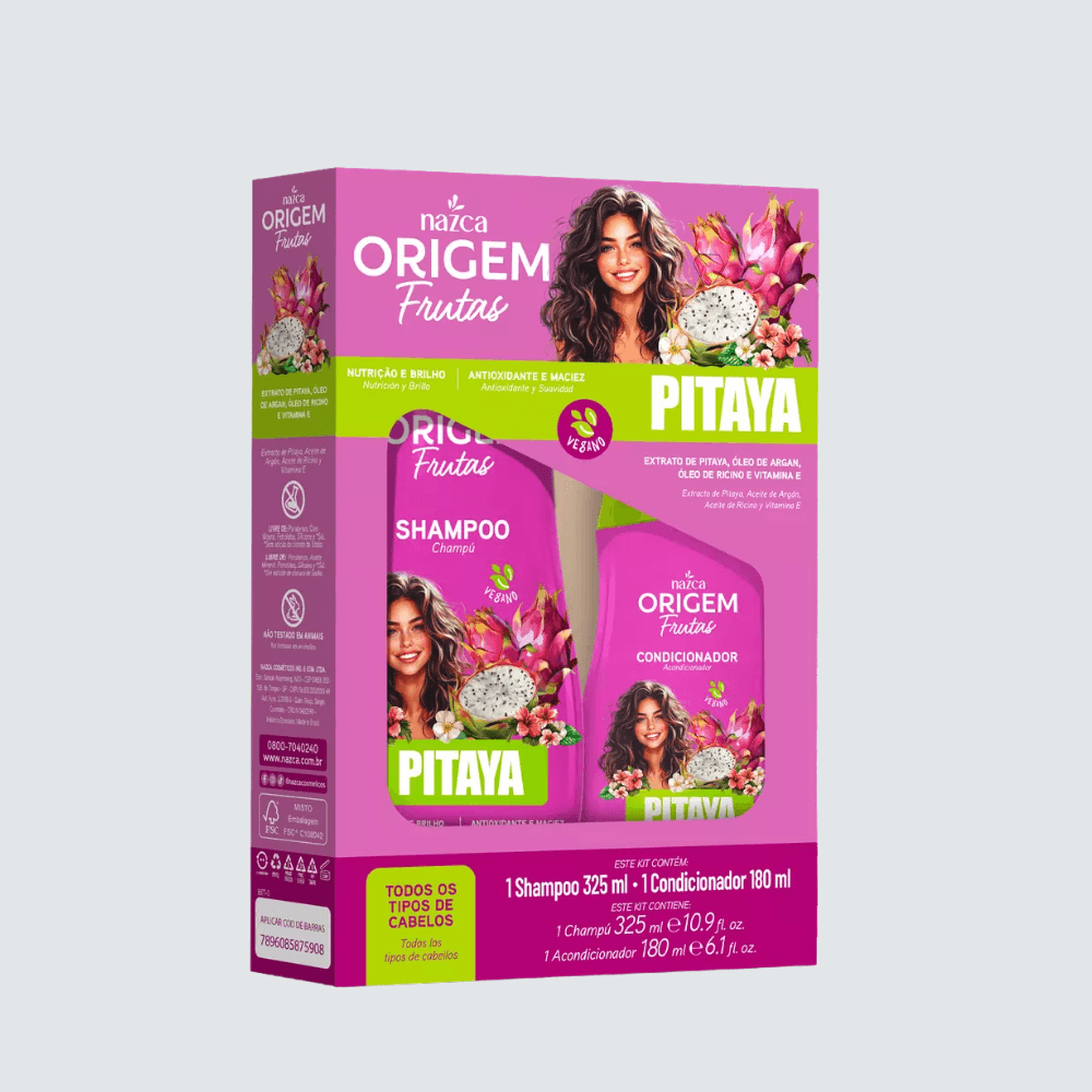 Kit Origem Pitaya Shampoo+Condicionador