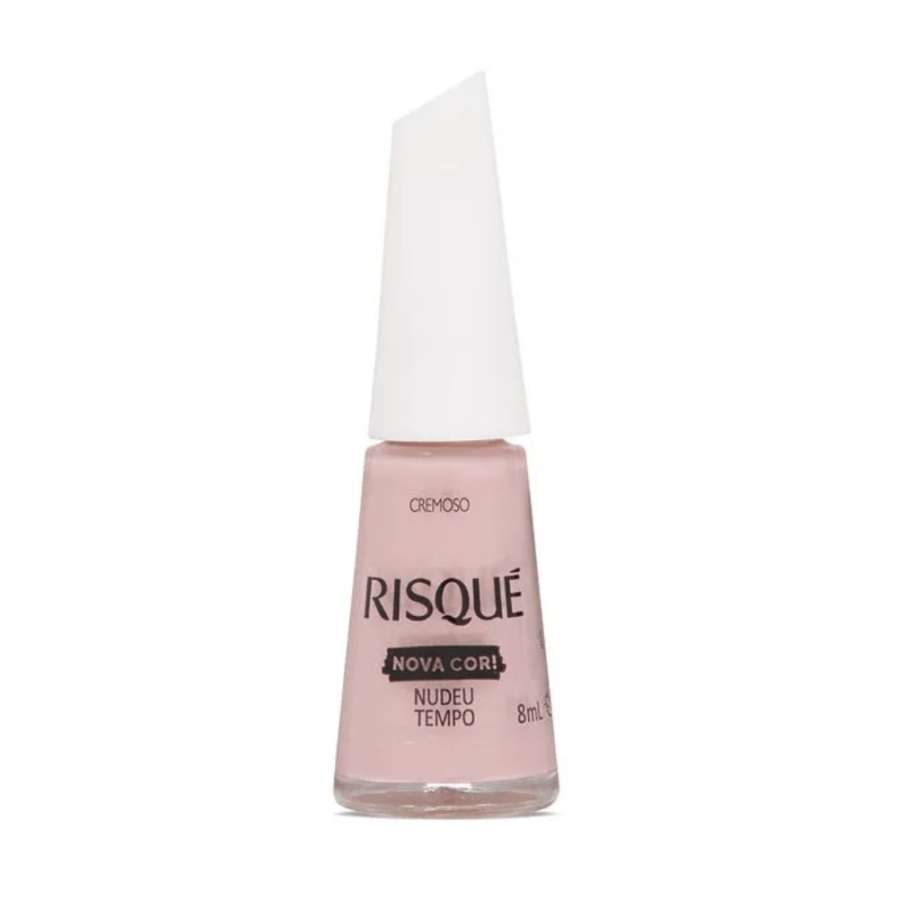 Esmalte Risqué Básico Cremoso Nudeu Tempo 8ml