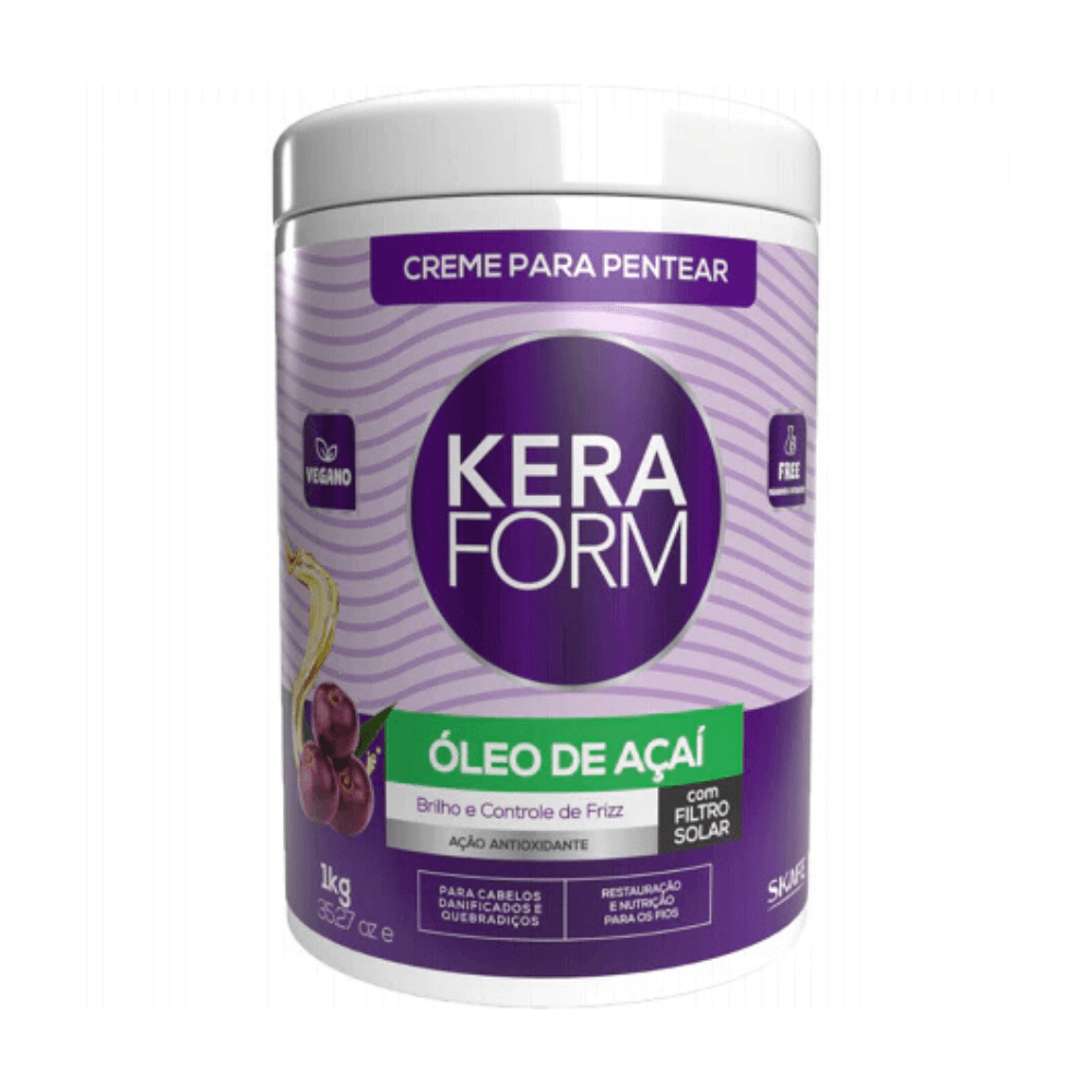 Creme para Pentear Keraform Açaí 1kg