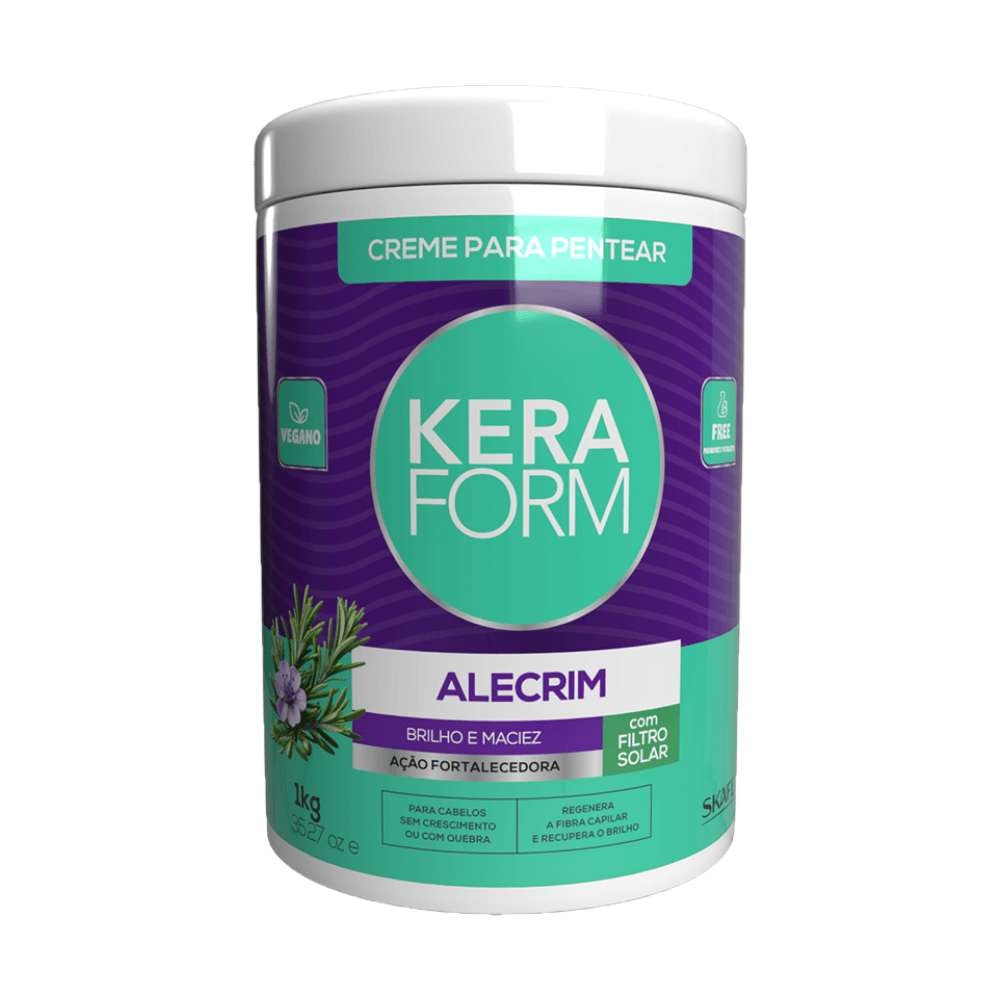 Creme para Pentear Keraform Alecrim 1kg