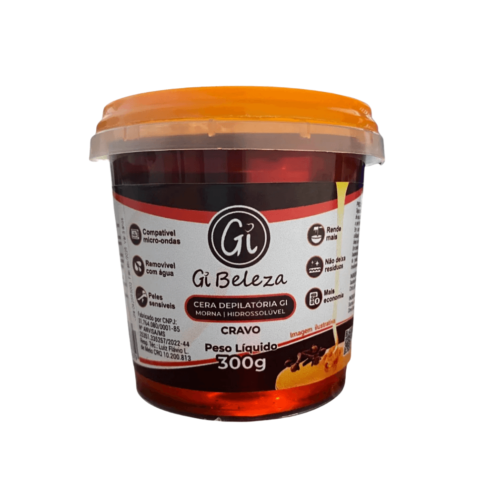 Cera Depilatória Gi Cravo 300g