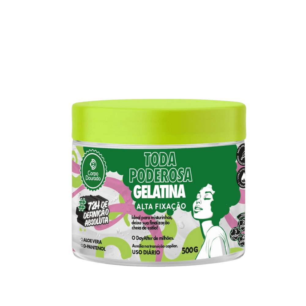Gelatina Corpo Dourado 500g
