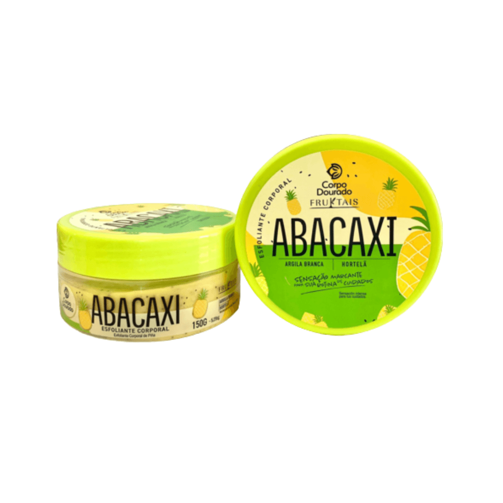 Creme Esfoliante Corpo Dourado Fruktais Abacaxi 300g