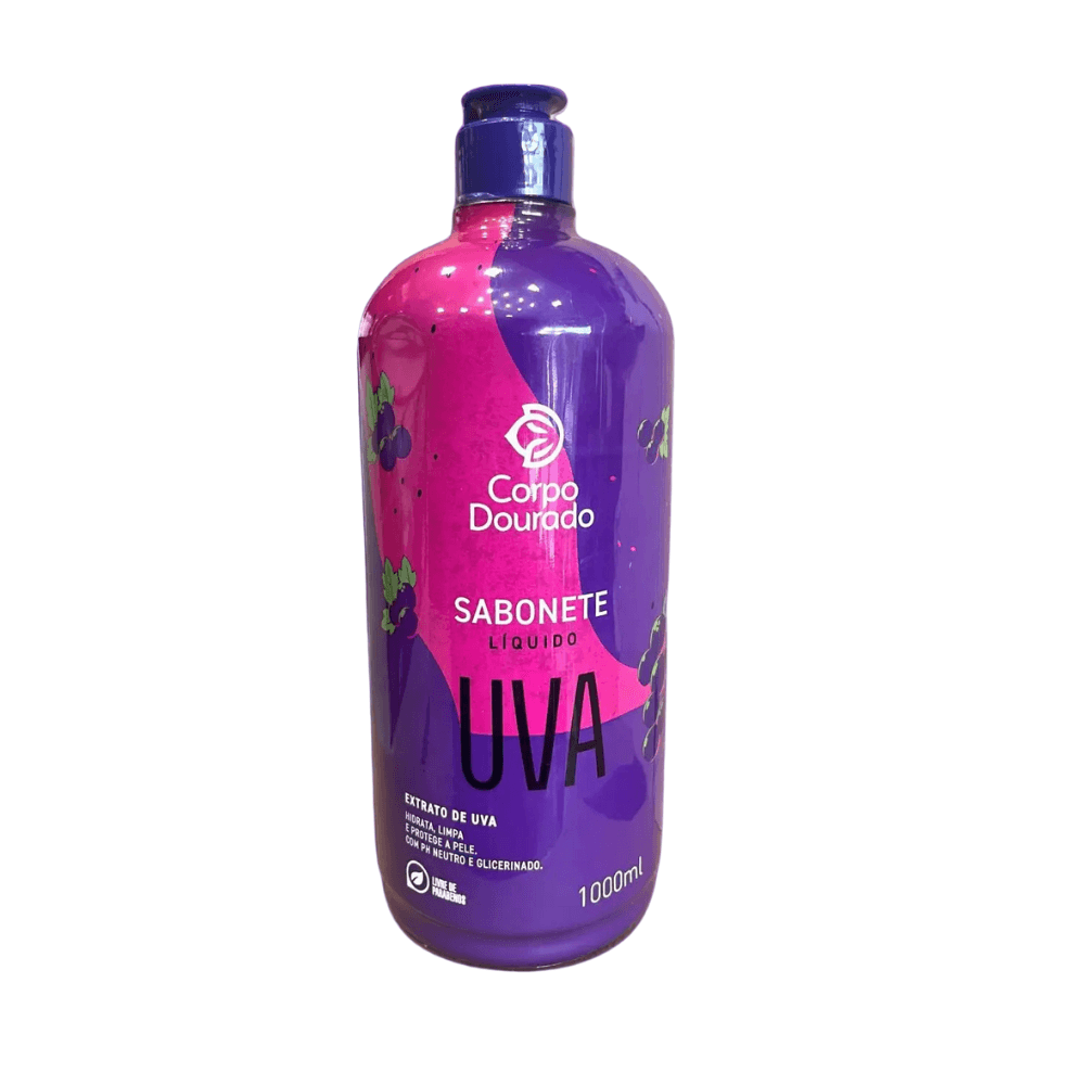 Sabonete Corpo Dourado Uva 1L