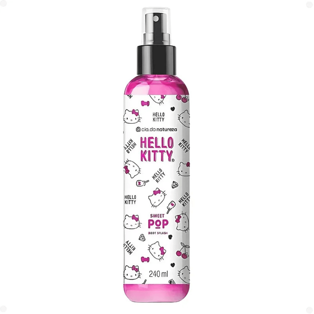 Body Splash Cia da Natureza Hello Kitty Sweet Pop 240ml