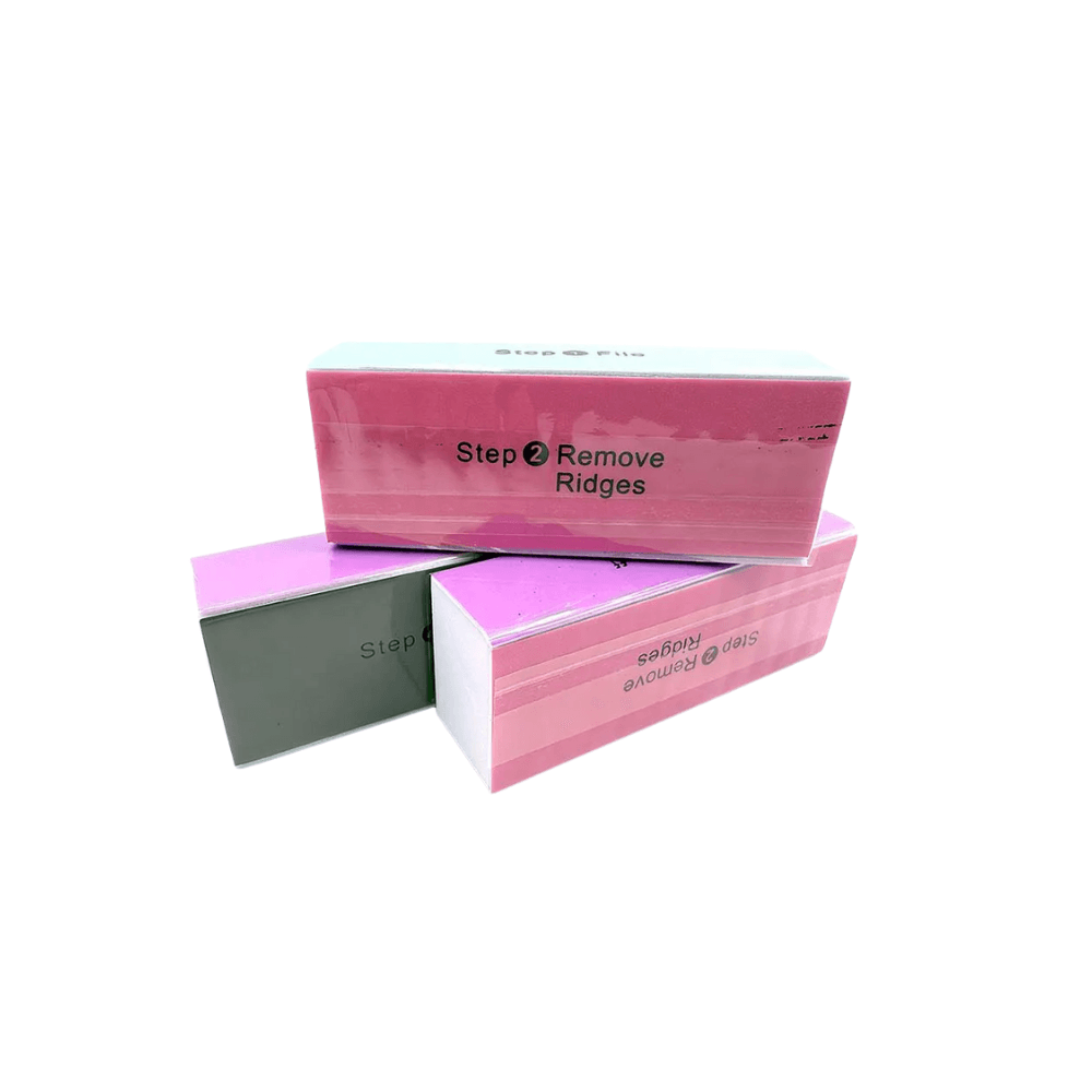 Bloco Lixa Polidor 4 Faces New Beauty