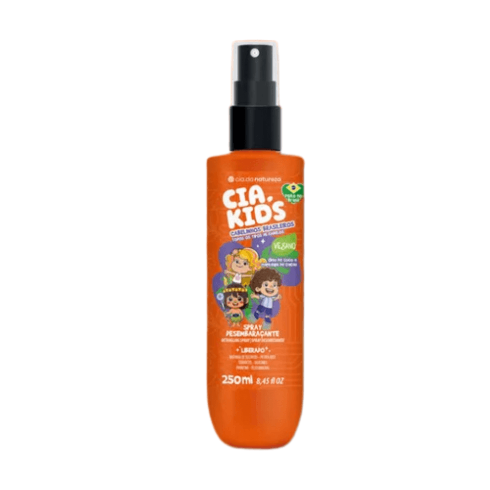 Spray Desembaraçante Cia Kids Cabelinhos Brasileiros 250ml