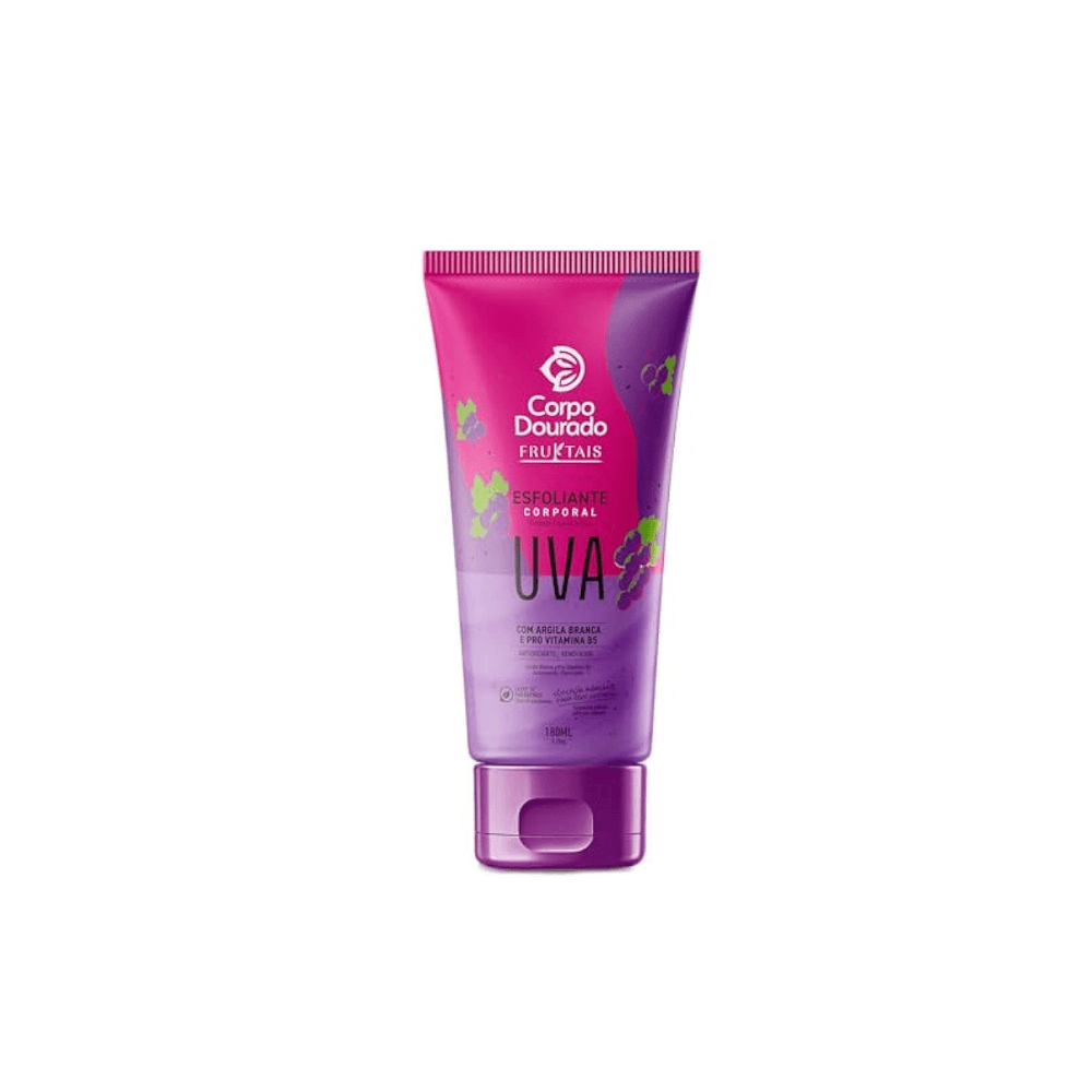 Sabonete Esfoliante Corpo Dourado Fruktais Uva 180ml