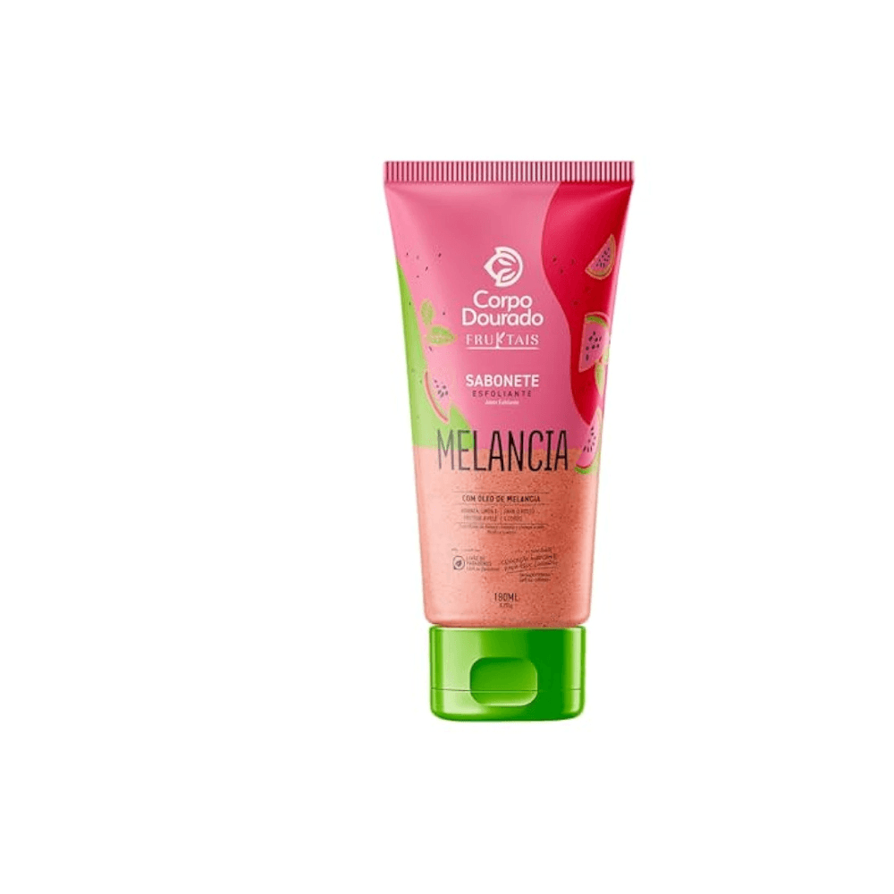 Sabonete Esfoliante Corpo Dourado Fruktais Melancia 180ml