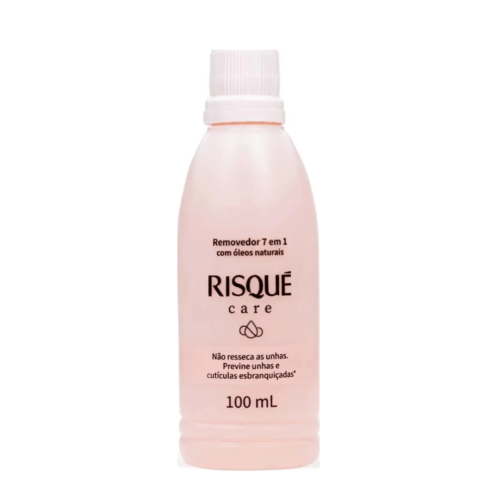 Removedor De Esmalte Risqué Care 7 Em 1 100ml