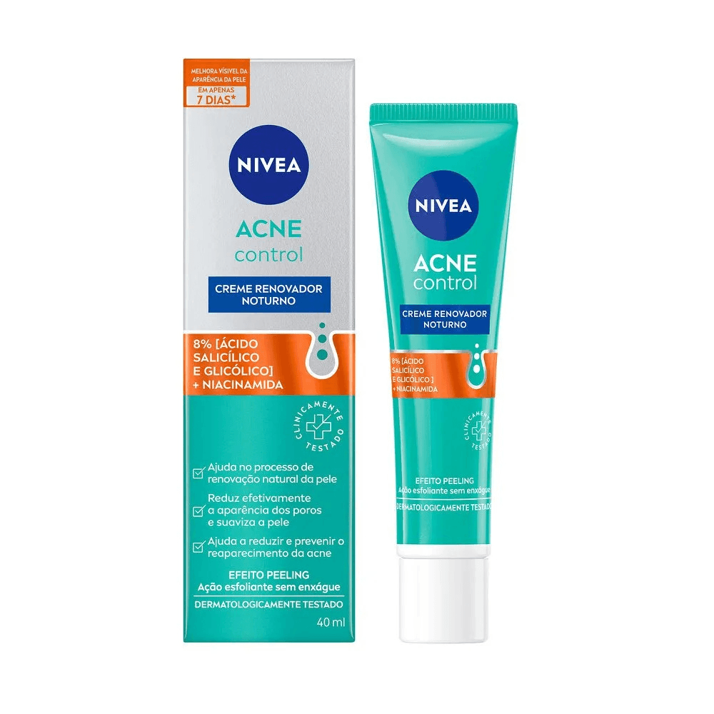 Creme Nivea Acne Control Noturno 40ml