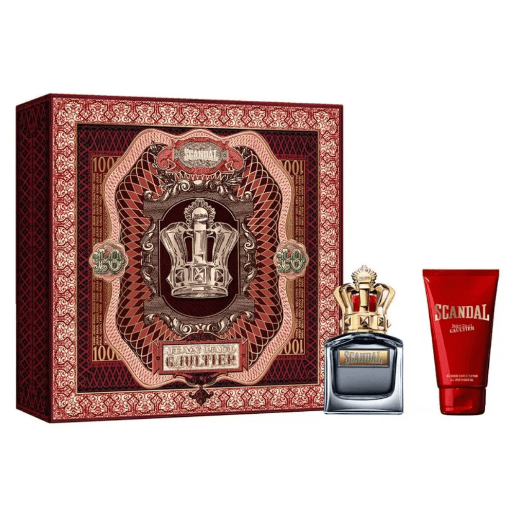 Coffret Scandal Jean Paul Gaultier Masculino EDT 50+Gel de Banho